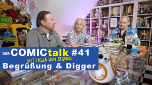 Read more about the article Begrüßung & Digger bei DER COMICtalk 41